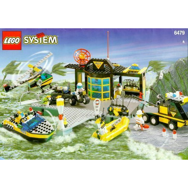 LEGO Town Res-q Set 6479 Emergency Response Center Complete for sale online